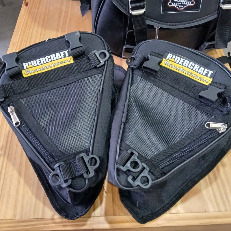Juego de bolsos impermeables para defensas de moto Voge 500 Ridercraft