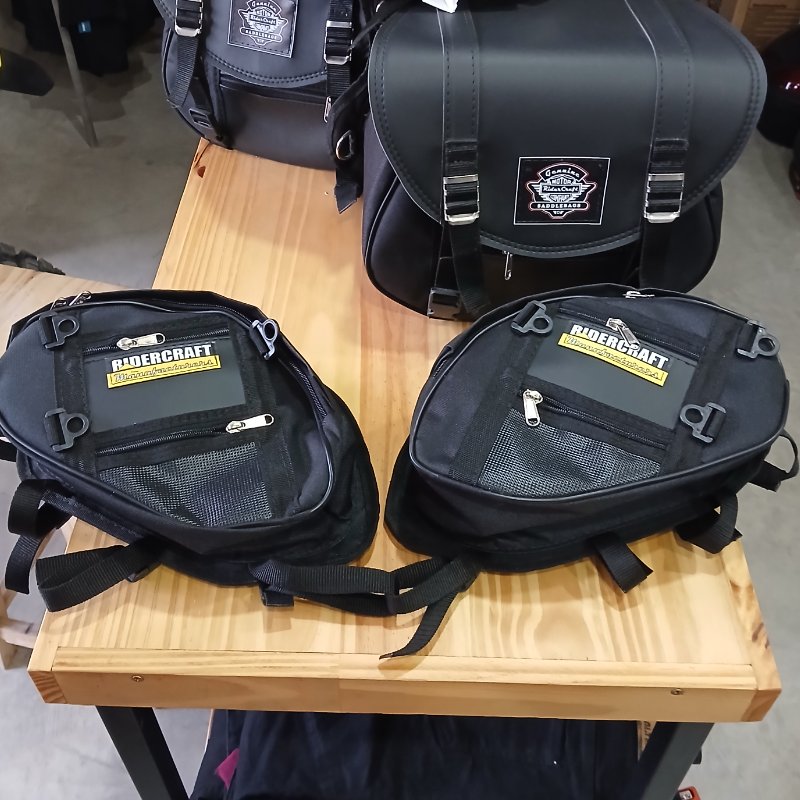Juego de bolsos impermeables para defensas de moto Kawasaki Versys 300 Ridercraft