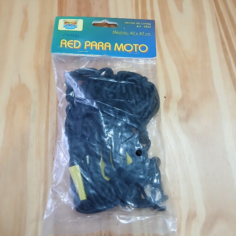 elástica universal con ganchos para sujeción de bultos en moto Ridercraft
